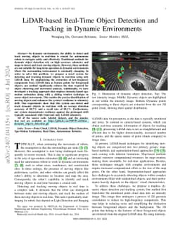 LiDAR-based Real-Time Object Detection and Tracking in Dynamic
  Environments
