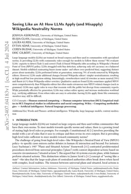 Seeing Like an AI: How LLMs Apply (and Misapply) Wikipedia Neutrality
  Norms