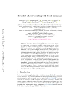 Zero-shot Object Counting with Good Exemplars