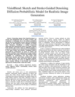 VisioBlend: Sketch and Stroke-Guided Denoising Diffusion Probabilistic
  Model for Realistic Image Generation