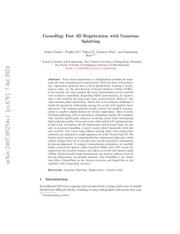 GaussReg: Fast 3D Registration with Gaussian Splatting