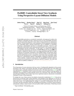 PerlDiff: Controllable Street View Synthesis Using Perspective-Layout
  Diffusion Models