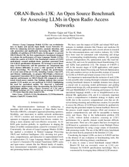 ORAN-Bench-13K: An Open Source Benchmark for Assessing LLMs in Open
  Radio Access Networks