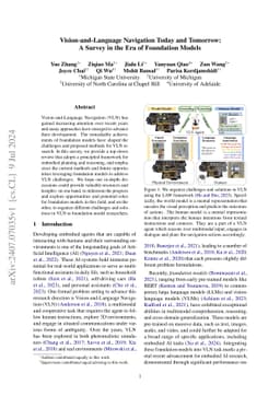 Vision-and-Language Navigation Today and Tomorrow: A Survey in the Era of Foundation Models