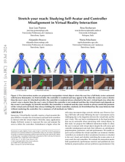 Stretch your reach: Studying Self-Avatar and Controller Misalignment in
  Virtual Reality Interaction