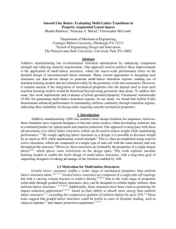 Smooth Like Butter: Evaluating Multi-Lattice Transitions in
  Property-Augmented Latent Spaces