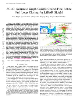 SGLC: Semantic Graph-Guided Coarse-Fine-Refine Full Loop Closing for
  LiDAR SLAM