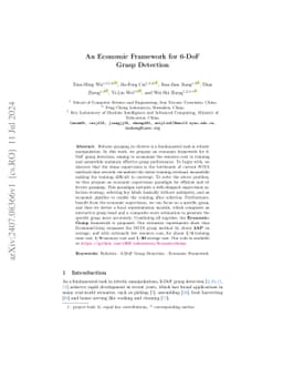 An Economic Framework for 6-DoF Grasp Detection