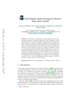 VideoMamba: Spatio-Temporal Selective State Space Model