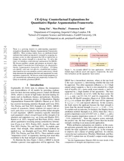 CE-QArg: Counterfactual Explanations for Quantitative Bipolar
  Argumentation Frameworks (Technical Report)