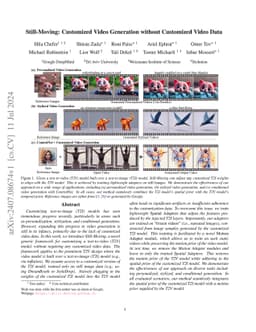 Still-Moving: Customized Video Generation without Customized Video Data