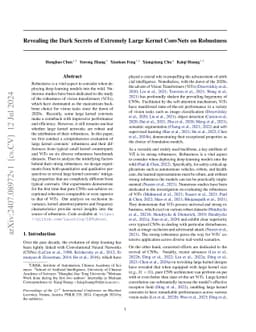 Revealing the Dark Secrets of Extremely Large Kernel ConvNets on
  Robustness