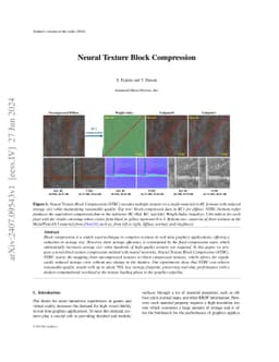 Neural Texture Block Compression