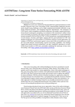xLSTMTime : Long-term Time Series Forecasting With xLSTM