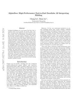 AlphaDou: High-Performance End-to-End Doudizhu AI Integrating Bidding