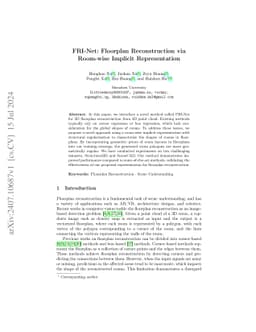 FRI-Net: Floorplan Reconstruction via Room-wise Implicit Representation