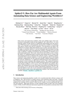 Spider2-V: How Far Are Multimodal Agents From Automating Data Science
  and Engineering Workflows?