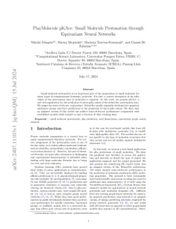 PlayMolecule pKAce: Small Molecule Protonation through Equivariant
  Neural Networks