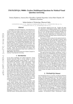 TM-PATHVQA:90000+ Textless Multilingual Questions for Medical Visual
  Question Answering
