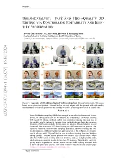 DreamCatalyst: Fast and High-Quality 3D Editing via Controlling Editability and Identity Preservation