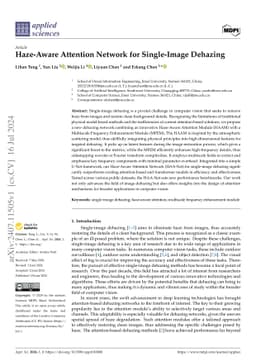 Haze-Aware Attention Network for Single-Image Dehazing