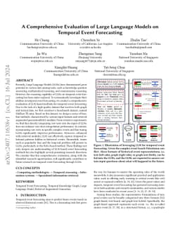 A Comprehensive Evaluation of Large Language Models on Temporal Event
  Forecasting