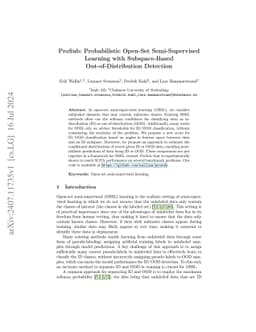 ProSub: Probabilistic Open-Set Semi-Supervised Learning with
  Subspace-Based Out-of-Distribution Detection