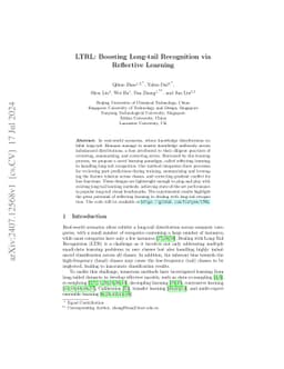 LTRL: Boosting Long-tail Recognition via Reflective Learning