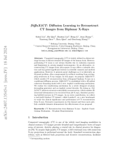 DiffuX2CT: Diffusion Learning to Reconstruct CT Images from Biplanar
  X-Rays