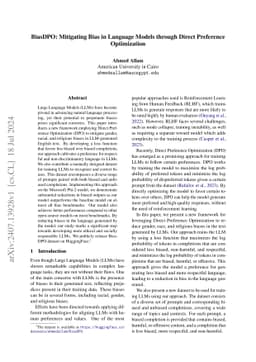 BiasDPO: Mitigating Bias in Language Models through Direct Preference
  Optimization