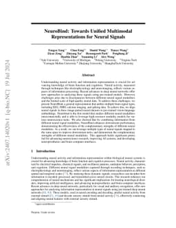 NeuroBind: Towards Unified Multimodal Representations for Neural Signals