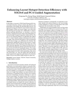 Enhancing Layout Hotspot Detection Efficiency with YOLOv8 and PCA-Guided
  Augmentation