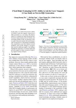 I Need Help! Evaluating LLM's Ability to Ask for Users' Support: A Case
  Study on Text-to-SQL Generation