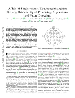 A Tale of Single-channel Electroencephalogram: Devices, Datasets, Signal Processing, Applications, and Future Directions