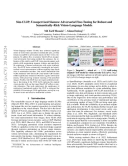 Sim-CLIP: Unsupervised Siamese Adversarial Fine-Tuning for Robust and
  Semantically-Rich Vision-Language Models
