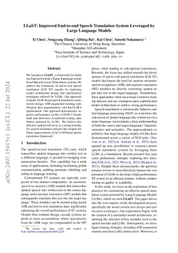 LLaST: Improved End-to-end Speech Translation System Leveraged by Large
  Language Models