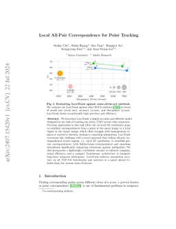 Local All-Pair Correspondence for Point Tracking