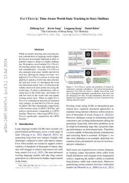 FACTTRACK: Time-Aware World State Tracking in Story Outlines
