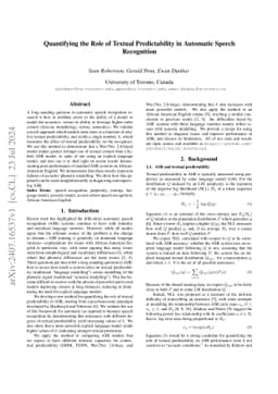 Quantifying the Role of Textual Predictability in Automatic Speech
  Recognition