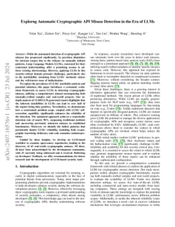 Exploring Automatic Cryptographic API Misuse Detection in the Era of
  LLMs