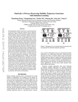 PateGail: A Privacy-Preserving Mobility Trajectory Generator with
  Imitation Learning