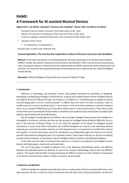 A Framework for AI assisted Musical Devices