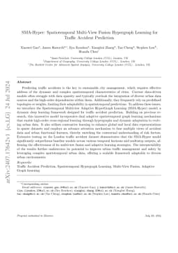 SMA-Hyper: Spatiotemporal Multi-View Fusion Hypergraph Learning for
  Traffic Accident Prediction