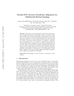 Retinal IPA: Iterative KeyPoints Alignment for Multimodal Retinal
  Imaging