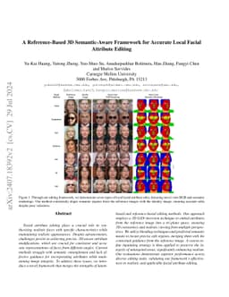 A Reference-Based 3D Semantic-Aware Framework for Accurate Local Facial
  Attribute Editing