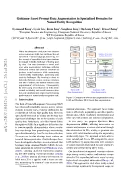 Guidance-Based Prompt Data Augmentation in Specialized Domains for Named
  Entity Recognition