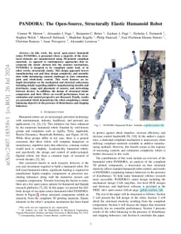 PANDORA: The Open-Source, Structurally Elastic Humanoid Robot