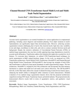 Channel Boosted CNN-Transformer-based Multi-Level and Multi-Scale Nuclei
  Segmentation