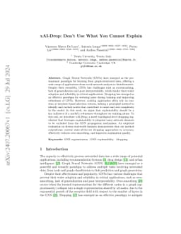 xAI-Drop: Don't Use What You Cannot Explain