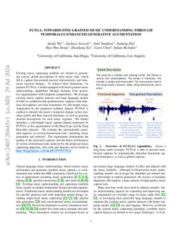 Futga: Towards Fine-grained Music Understanding through
  Temporally-enhanced Generative Augmentation